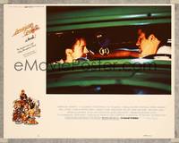 1z193 AMERICAN GRAFFITI LC #4 R78 Paul Le Mat tries to get Mackenzie Phillips out of his car!
