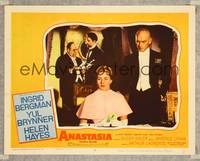 1z194 ANASTASIA LC #6 '56 Akim Tamiroff & Yul Brynner in theater box with Ingrid Bergman!