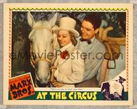 1z200 AT THE CIRCUS LC '39 Kenny Baker & Florence Rice in top hat, great Hirschfeld border art!