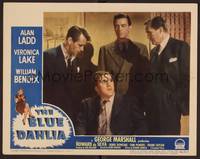 1z226 BLUE DAHLIA LC #3 '46 tough Alan Ladd & Hugh Beaumont interrogate scared William Bendix!