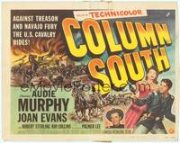1z014 COLUMN SOUTH TC '53 cavalry man Audie Murphy against war-crazed Navajo!