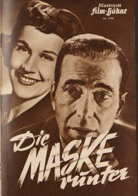 2a181 DEADLINE-U.S.A. German program '52 newspaper editor Humphrey Bogart, many different images!