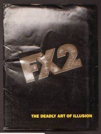 2a223 F/X2 presskit '91 Brian Dennehy, Bryan Brown, the deadly art of illusion!