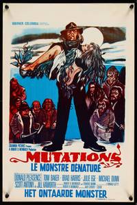 2b247 MUTATIONS Belgian '74 Donald Pleasence, it can be horrifying to fool with Mother Nature!