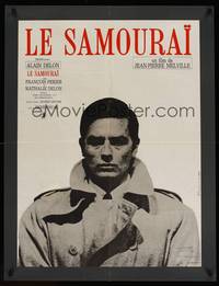 2b457 LE SAMOURAI French 23x30 '67 Jean-Pierre Melville film noir classic, Alain Delon!