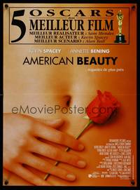 2b560 AMERICAN BEAUTY French 15x21 '99 Sam Mendes Academy Award winner, sexy close up image!