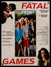 2b624 HEATHERS French 15x21 '90 different images of young Winona Ryder & Shannon Doherty!