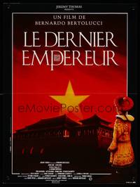2b646 LAST EMPEROR French 15x21 '87 Bernardo Bertolucci epic, great art of young emperor!