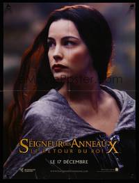 2b652 LORD OF THE RINGS: THE RETURN OF THE KING teaser French 15x21 '03 Peter Jackson, Arwen!