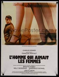 2b660 MAN WHO LOVED WOMEN French 15x21 '77 Francois Truffaut's L'Homme qui aimait les femmes