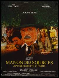 2b661 MANON OF THE SPRING French 15x21 '87 Claude Berri, Yves Montand, Daniel Auteuil!
