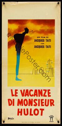 2b801 MR. HULOT'S HOLIDAY Italian locandina R61 Jacques Tati, Les vacances de Monsieur Hulot