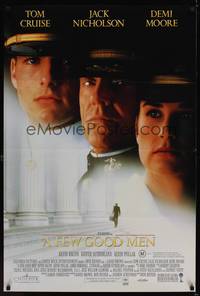 2c082 FEW GOOD MEN Aust 1sh '92 best close up of Tom Cruise, Jack Nicholson & Demi Moore!