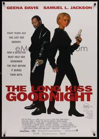 2c086 LONG KISS GOODNIGHT Aust 1sh '96 full-length Geena Davis & Samuel L. Jackson!