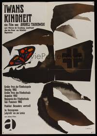 2c071 MY NAME IS IVAN German '62 Andrei Tarkovsky's 1st feature film, Ivanovo detstvo!