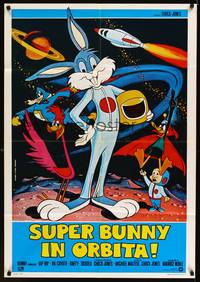 2c362 BUGS BUNNY & ROAD RUNNER MOVIE Italian 1sh '80 Chuck Jones classic comedy cartoon!