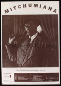 2c499 MITCHUMIANA Italian '70s Robert Mitchum as Philip Marlowe w/gun!