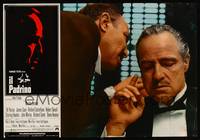 2c453 GODFATHER Italian photobusta '72 Coppola directed, classic image of Marlon Brando!
