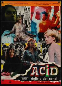 2c382 ACID Italian lrg pbusta '68 LSD, wild images of crazed drug users!
