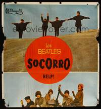 2c050 HELP Spanish '65 The Beatles, John, Paul, George & Ringo, rock & roll classic!