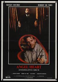 2c127 ANGEL HEART Yugoslavian '87 Robert DeNiro, Mickey Rourke, directed by Alan Parker!