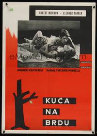 2c139 HOME FROM THE HILL Yugoslavian '60 Vincente Minnelli, Eleanor Parker & George Peppard!