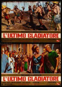2c468 MESSALINA VS. SON OF HERCULES 7 Italian pbusta '64 Umberto Lenzi, Harrison,L'ultimo gladiatore