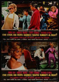 2c496 WHERE WERE YOU WHEN THE LIGHTS WENT OUT? 10 Italian photobustas '68 pretty Doris Day!