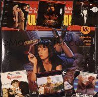 2d026 LOT OF 7 MOVIE LASERDISCS lot '56 - '94 Pulp Fiction, Crying Game, Prince & the Showgirl!