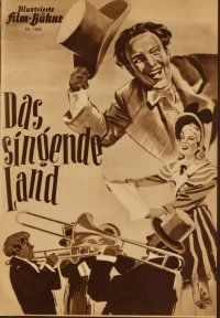 2d185 FORBIDDEN MUSIC German program '53 Jimmy Durante in a fantasy land where music is banned!