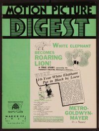 2d057 MOTION PICTURE DIGEST exhibitor magazine March 17, 1932 Air Mail Mystery serial!