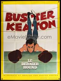 2e297 BATTLING BUTLER French 1p R60s different art of Buster Keaton in boxing ring wearing gloves!