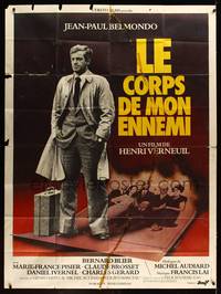 2e304 BODY OF MY ENEMY French 1p '76 Jean-Paul Belmondo, Henri Verneuil's Le corps de mon ennemi