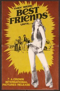 2f074 BEST FRIENDS pressbook '75 she became the ravaged victim of a century of revenge!