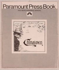 2f104 CHINATOWN pressbook '74 Jack Nicholson & Faye Dunaway, directed by Roman Polanski!