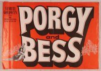 2f391 PORGY & BESS pressbook '59 Sidney Poitier, Dorothy Dandridge & Sammy Davis Jr.!