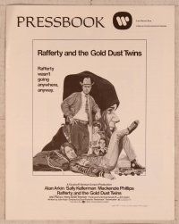 2f406 RAFFERTY & THE GOLD DUST TWINS pressbook '75 Alan Arkin, Machenzie Phillips!