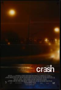 2h187 CRASH int'l DS 1sh '04 Don Cheadle, Sandra Bullock, Matt Dillon
