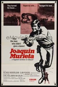 2h222 DESPERATE MISSION 1sh '69 Joaquin Murieta, Ricardo Montalban is a legend written in blood!