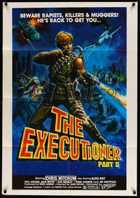 2h264 EXECUTIONER PART II South African '84 James Bryan directed, action art of Chris Mitchum!