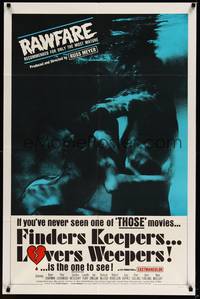 2h288 FINDERS KEEPERS, LOVERS WEEPERS 1sh '68 Russ Meyer, recommended for only the most mature!