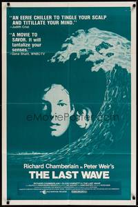 2h472 LAST WAVE 1sh '77 Peter Weir cult classic, Richard Chamberlain, Olivia Hamnett!