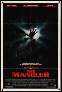 2h537 MANGLER 1sh '95 Stephen King, Tobe Hooper, wild image of killer machine!