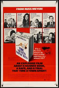 2h761 SEVEN MINUTES 1sh '71 from the sexmaster Russ Meyer, a trial that tore a town apart!
