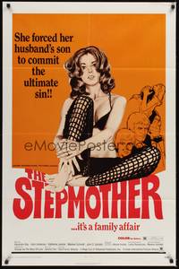 2h813 STEPMOTHER 1sh '72 this sexy babe forced her husband's son to commit the ultimate sin!