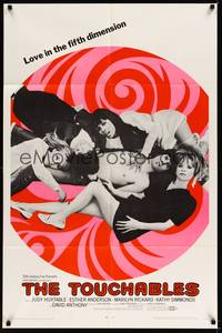 2h906 TOUCHABLES 1sh '68 Judy Huxtable, psychedelic love in the fifth dimension!