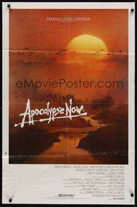 2j282 APOCALYPSE NOW Aust 1sh '79 Francis Ford Coppola, cool image of choppers!