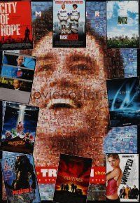 2k014 LOT OF 32 UNFOLDED DOUBLE SIDED ONE-SHEETS lot '90 - '01 Truman Show, Baseketball, X-Files!