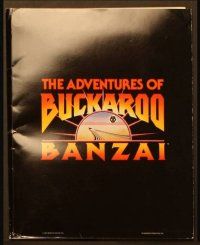 2k212 ADVENTURES OF BUCKAROO BANZAI presskit + 1sheet '84 Peter Weller, Ellen Barkin, Chris Lloyd