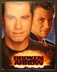 2k218 BROKEN ARROW presskit '96 John Travolta, Christian Slater, directed by John Woo!
